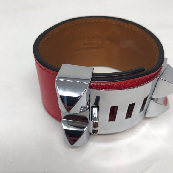 Hermès Swift Collier de Chien CDC Leather Bracelet - Picture 2 of 16